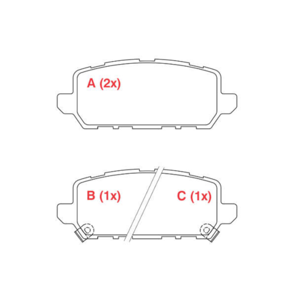 Pastilha Freio HR-V 1.5 16V 2020/.. WPW253 - 1061b85e-d281-485d-bded-e302bfa656a9