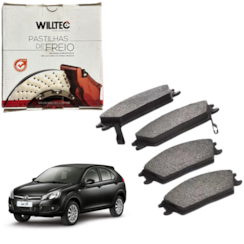 Pastilha Freio J3 1.4 16V 2010/2015 WPW645