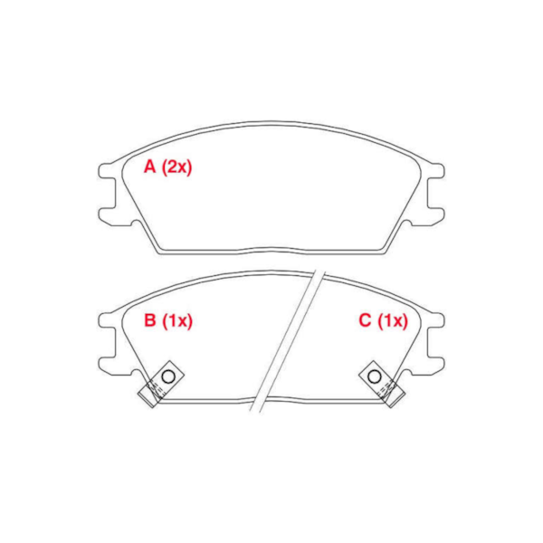 Pastilha Freio J3 1.4 16V 2010/2015 WPW645 - ddc3ecba-8162-43c8-bc7c-55da0ce78a50