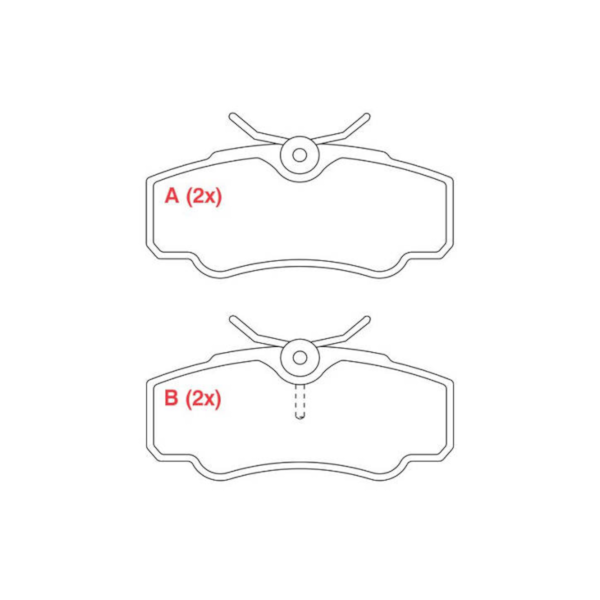Pastilha Freio Jumper Série 27 2001/2009 HQ2234 - 9d8c2807-15af-4559-92f1-49b7c67e5842