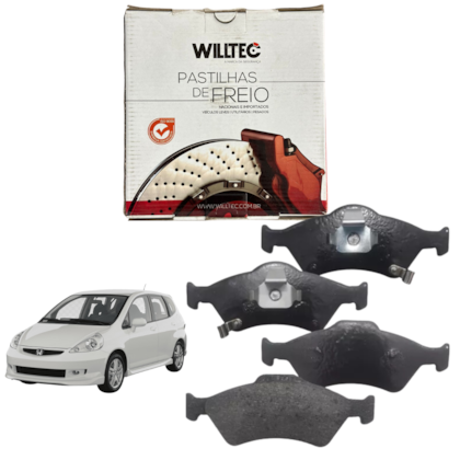 Pastilha Freio New City Hatch ELX 2021/.. WPW504