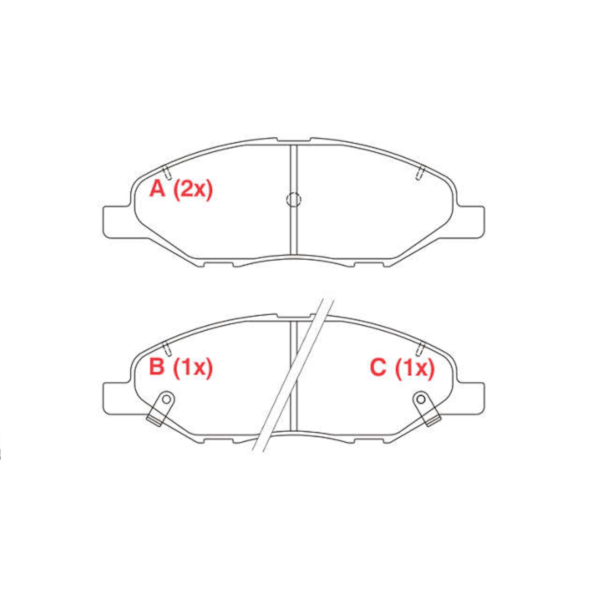 Pastilha Freio Nissan Tiida 2007 WPW718 - a3d32c79-f8a7-414a-ab51-8009b128ad78
