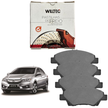 Pastilha Freio Novo Fit City 1.5 2015 WPW244