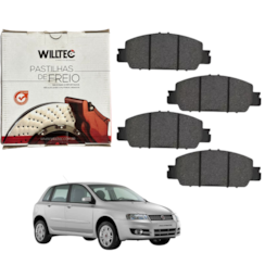Pastilha Freio Palio Weekend 1.3 2001/2009 WPW68