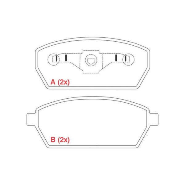 Pastilha Freio Towner 2009/.. WPW856 - a9abca48-9eef-4eb7-8cb3-67a0f36cc742
