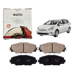 Pastilha Freio Toyota Rav 4 2.0 2006/2013 WPW711