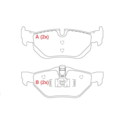 Pastilha Freio Traseira 320i 2.0 16v WPW925