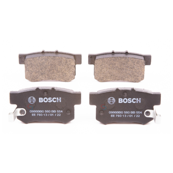 Pastilha Freio Traseira Bosch 0986BB0560 Honda Civic 1.8/2.0 - 27e2a1b8-0604-4cb8-8435-1b0947bc1ce2