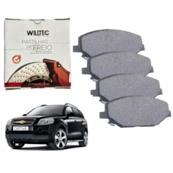 Pastilha Freio Traseiro Chevrolet Capitiva 2.4 2006/.. WPW729