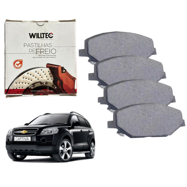 Pastilha Freio Traseiro Chevrolet Capitiva 2.4 2006/.. WPW729 - a59a545d-0d8d-46d3-81fa-358e288f797e