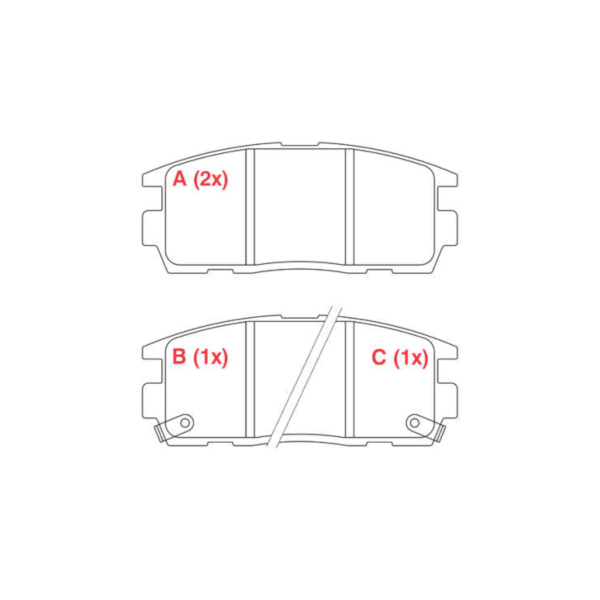 Pastilha Freio Traseiro Chevrolet Capitiva 2.4 2006/.. WPW729 - e64679b4-28b5-42dc-85a4-2ac08e2ba700
