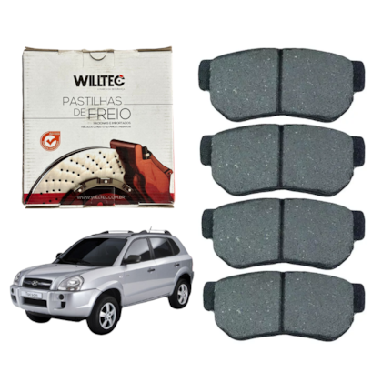 Pastilha Freio Tucson 2.7 CRDi 4WD 2004/2009 WPW583