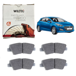 Pastilha Freio Veloster Azera Elantra 2012/.. WPW875