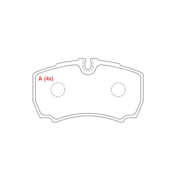 Pastilha Traseira Daily WPW1059 - e06b063f-7ed5-4d0d-8afd-cde5be036827
