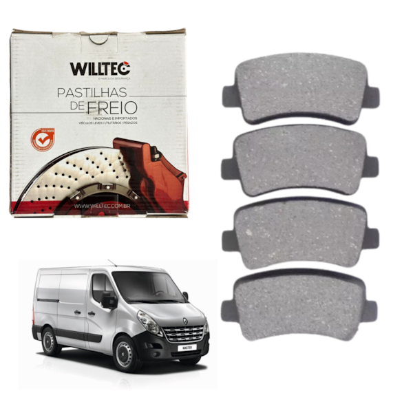 Pastilha Traseira Renault Master 2.3 2013/.. WPW189 - 87e0f207-d261-4e92-bbb2-01943ebe9265