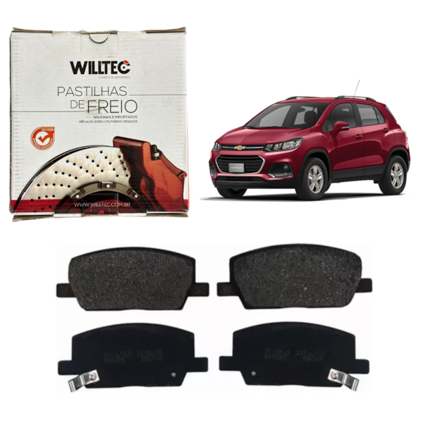 Pastilhas Freio Dianteira Tracker 1.4 16v 2018 WPW998 - f2c29032-69d6-47d0-9a9a-290f65e817e7