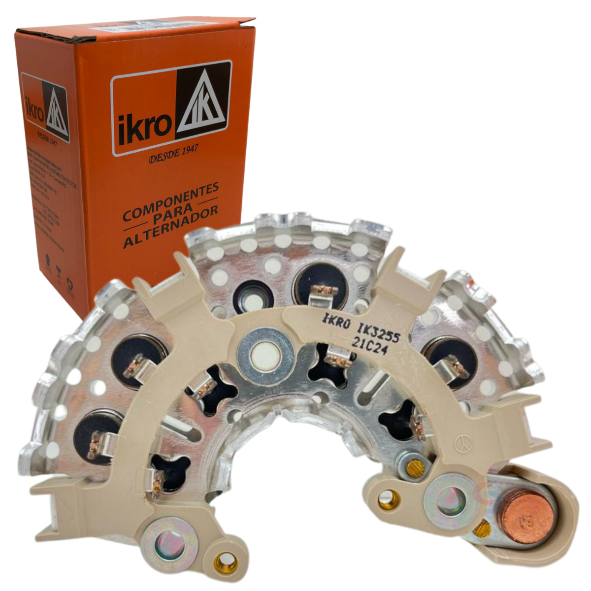 Placa Alternador Azira Honda Carnival 150a Denso Ik3255