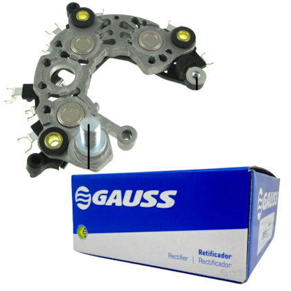 Placa De Diodo Alternador Novo Uno 1.4 C/ Motor Evo GA1418
                                  