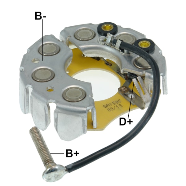 Placa De Diodo Alternador Vw Kombi GA1595 - fcb18df6-3f13-4181-98d4-ad19b53a6a63