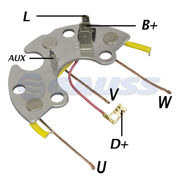 Placa De Diodo Alternador Vw Santana GA1522 - 2d45c60a-298c-48f7-a65c-534f079f4ac5
