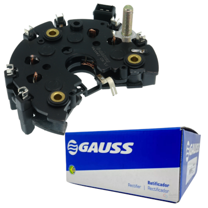 Placa Diodo Alternador Gauss Golf Passat GA1667