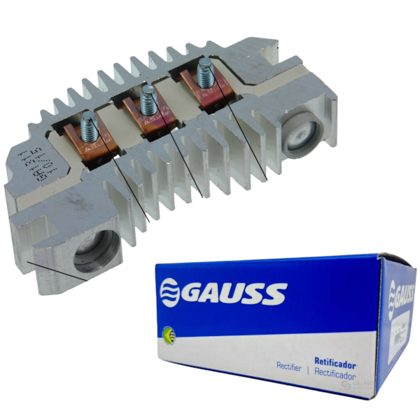 Placa Diodo Alternador Gm Kadett Arno 1991 GA1311 - 972a6220-5b85-4d5c-b4a2-60edb7bfe2bb