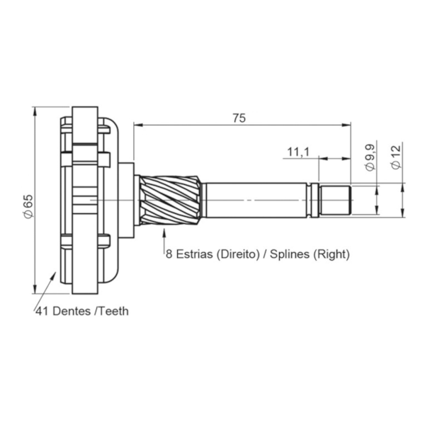 Planetaria Fusion 3.0 Captiva Camaro 3.6 10/15 Equinox 2008/2017 UF-15102 - a401b8c3-2626-487d-a25a-d5ce3b46339c