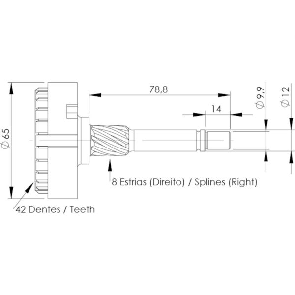 Planetaria Mitsubishi Hyster Empilhadeira Renault UF-15104 - 2a5c9483-2073-4989-8656-81bb9c2cfa3c
