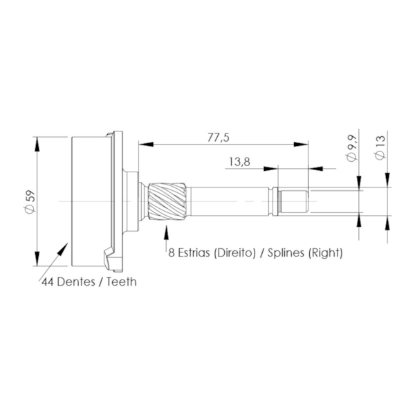 Planetaria Mitsubishi S10 Volare L200 L300 Trolle UF-15103 - 6e28774f-9c22-4f2e-942c-e599a47f1b0f
