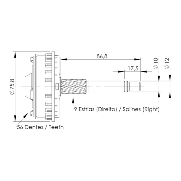 Planetaria Partida Hr Trafic Ii Clio Megane Laguna UF-16105 - f9953800-bf94-442f-a415-cbb10c3d4f53