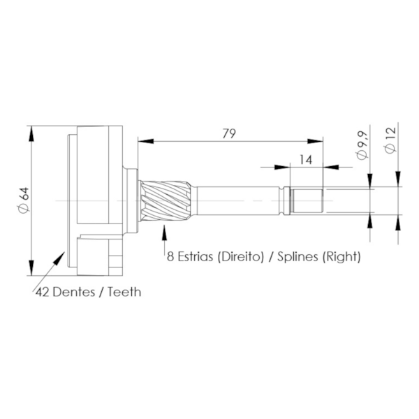 Planetaria Partida Mitsubishi S10 Volare Mazda Nissan UF-15100 - eea3f8bc-338a-4aa8-99d4-4ae08dee0e9c