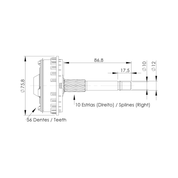 Planetaria Partida Vw Audi Volvo Renault Fiat UF-16104 - 2b0aa6bf-1424-4205-b302-b43c7cbf5a07