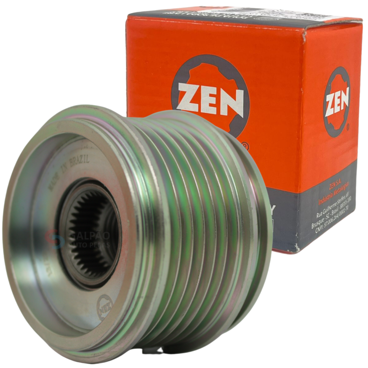 Polia Roda Livre Polo Passat Golf 1.8 Zen 5697