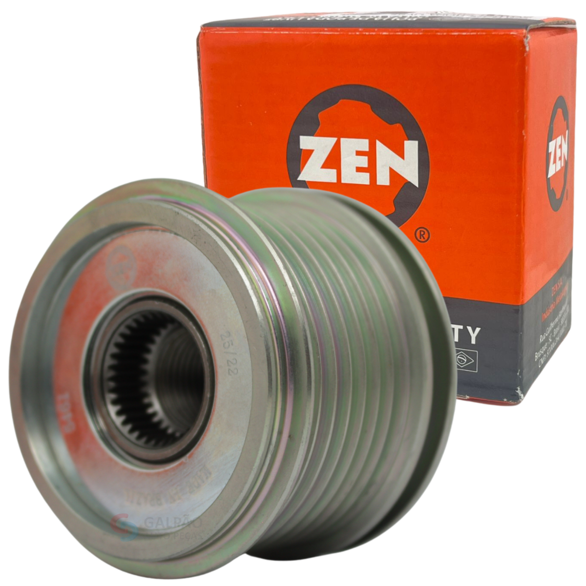Polia Roda Livre C Class Sprinter 2002/ Zen 5461