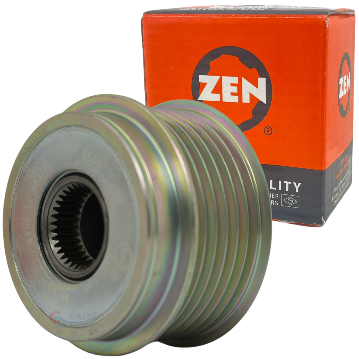 Polia Roda Livre Corolla Yaris 2005/ Zen 5743