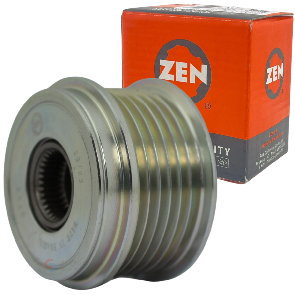 Polia Roda Livre Corolla Yaris 2005/ Zen 5743