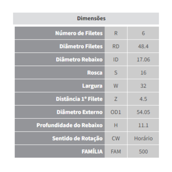 Polia Roda Livre Ecosport Fiesta 1.6 2010/2019 Zen 5664 - ce6b673c-afd8-4e7f-b06b-06b52a8da0bf