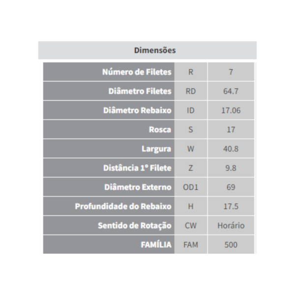 Polia Roda Livre Frontier Pick Up 2002/2016 Zen 5607 - cee8bcc2-58d4-49d9-a112-a46dd62f3a59