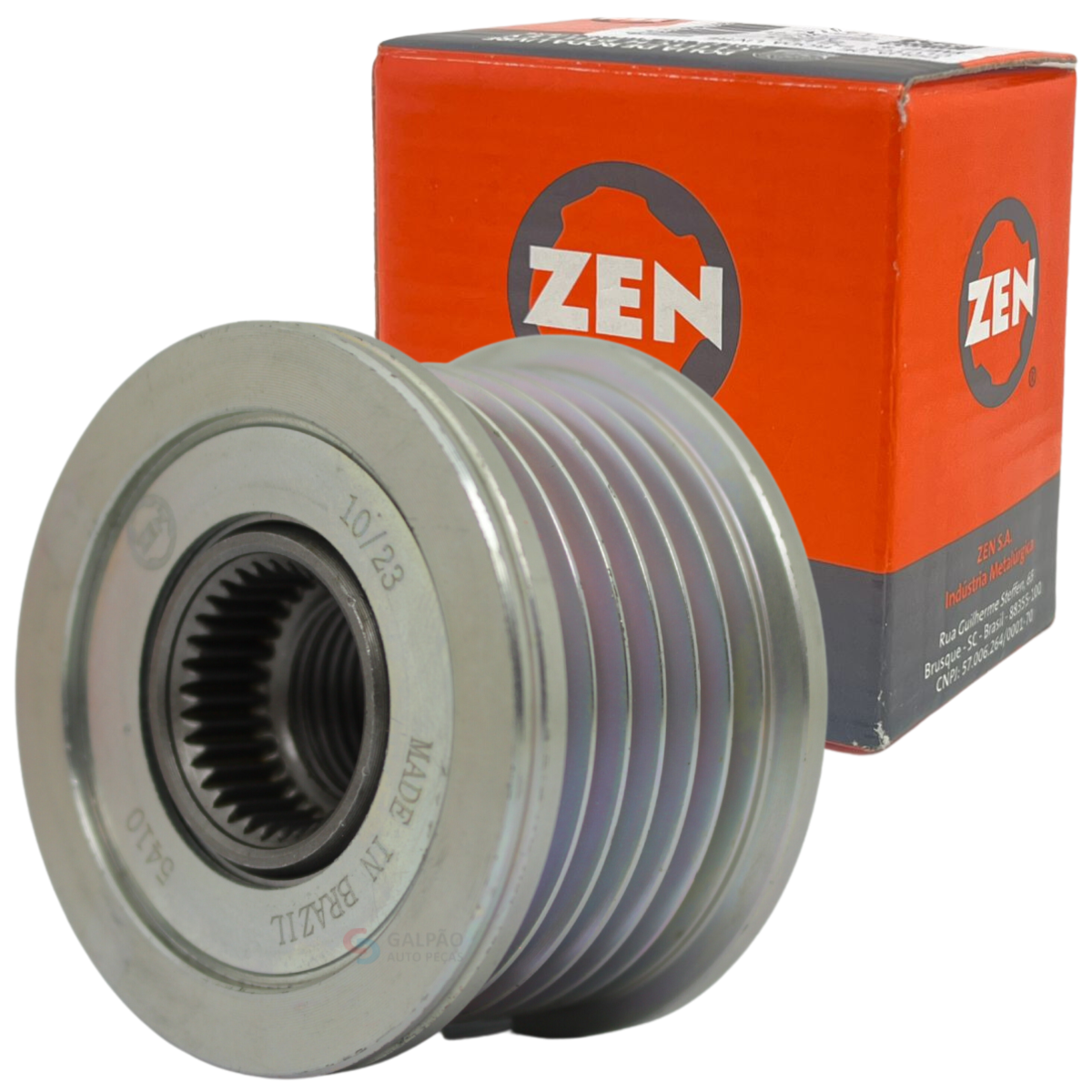 Polia Roda Livre Laguna Megane 1999/ Zen 5410