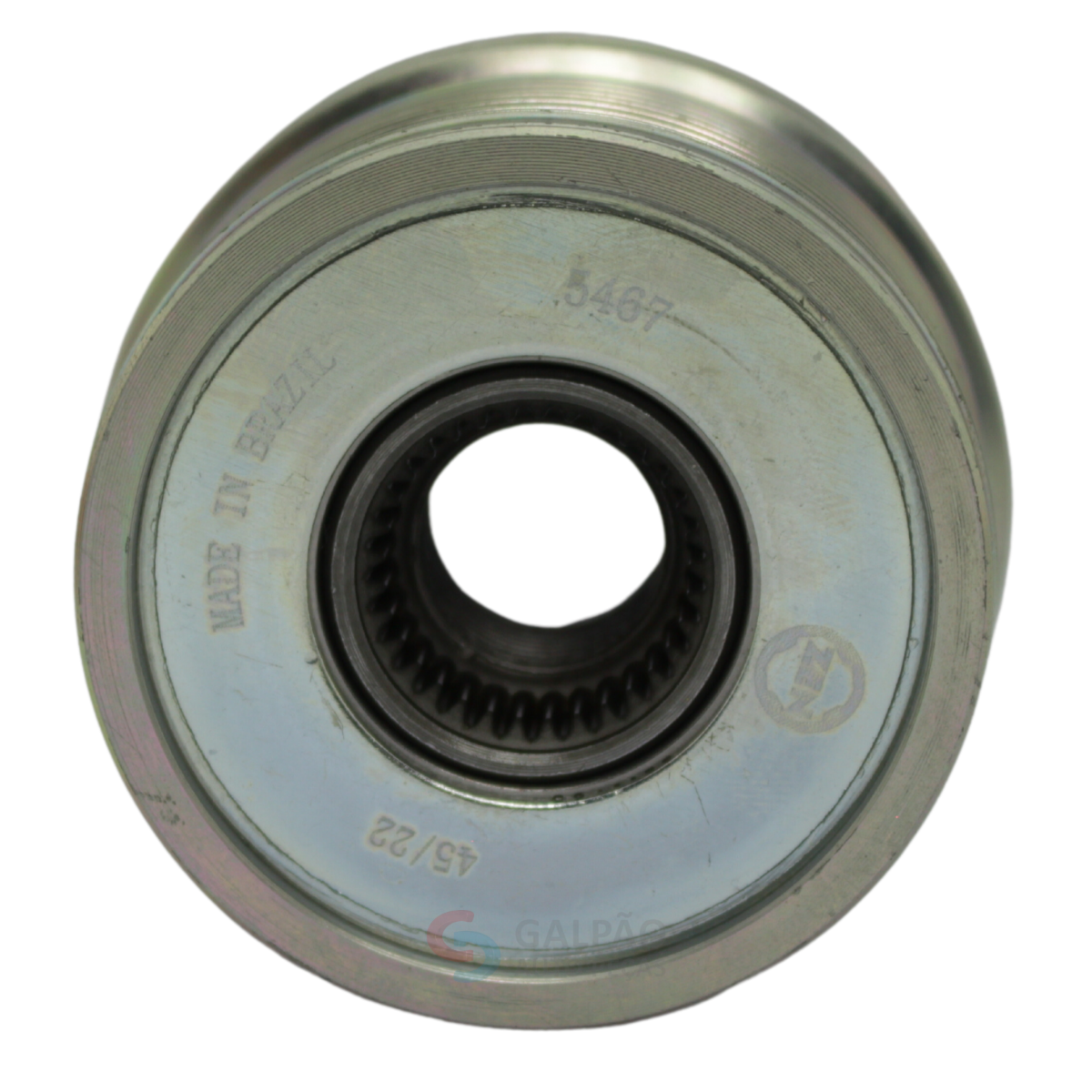 Polia Roda Livre Logan Sandero 1.5 2004/ Zen 5467