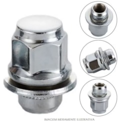 Porca Roda Onix Plus Turbo 20 Cruze 18 (12-1,5 Ch.19)