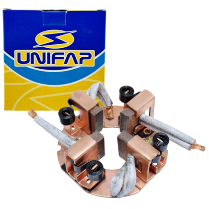 Porta Escova Partida Agco Sisu Valtra Atlas Bomag Trator UF-1299/4