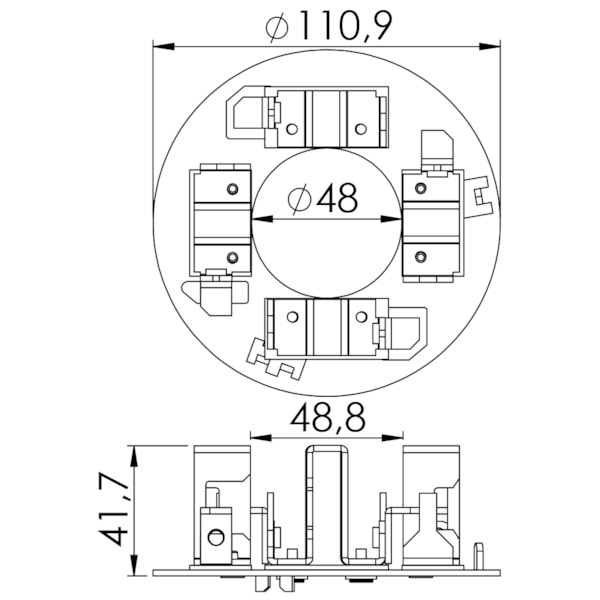 Porta Escova Partida Bosch Mbb E Div. C/part. Je 24v UF-1114/4 - d1f73d69-7643-4d54-9e36-689fa627bfdf