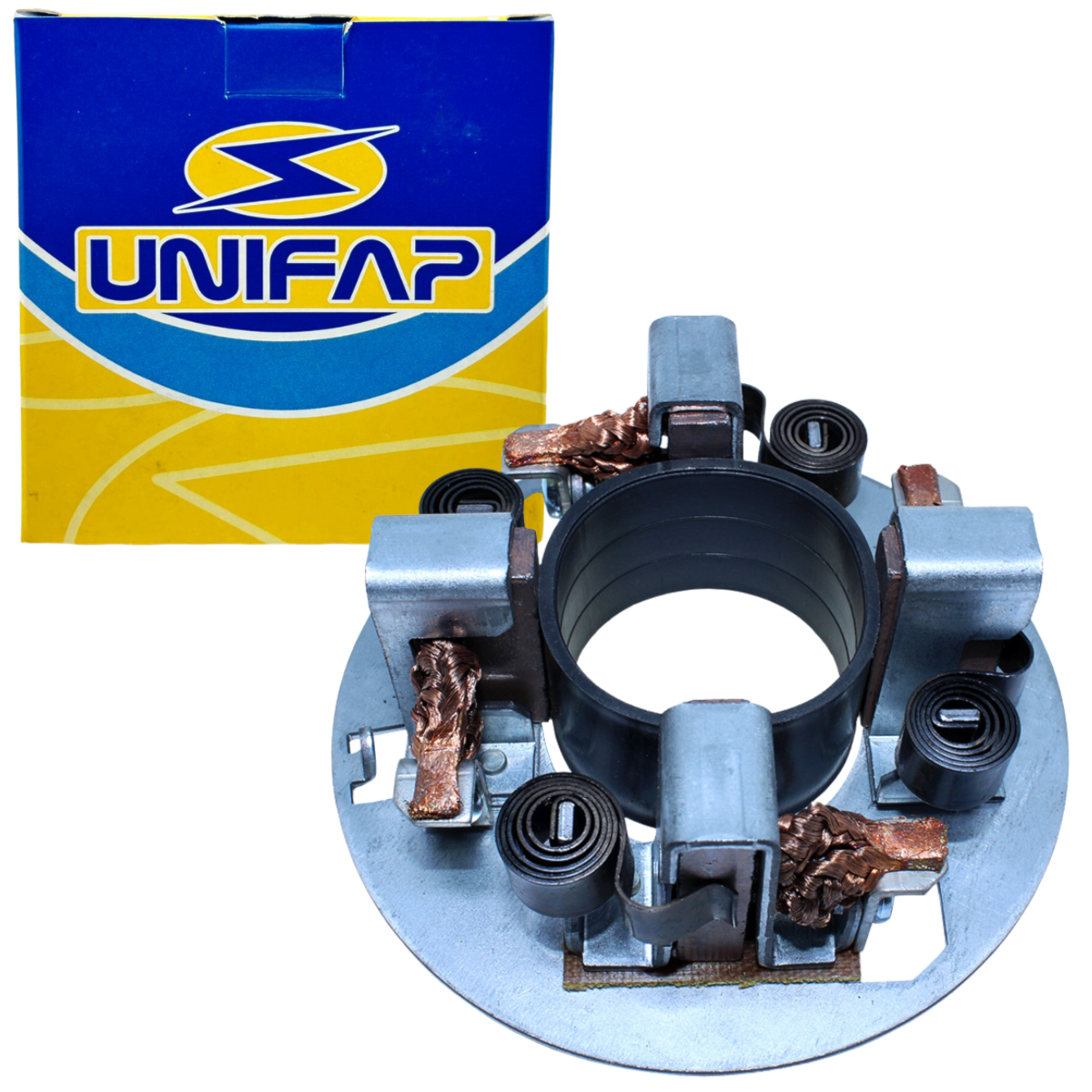 Porta Escova Partida Caterpillar Trator Isuzu 12v UF-1169/4