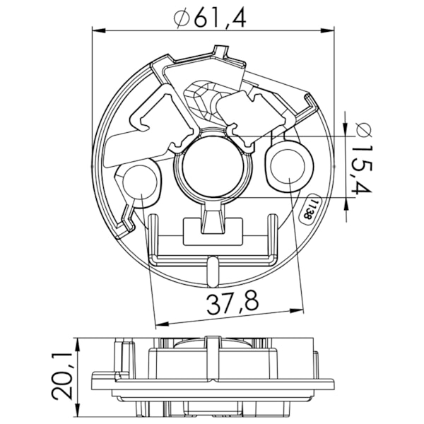 Porta Escova Partida Corsa Clio Xsara Megane UF-1138/2 - c0e51298-ee1b-4cc3-8346-5e30823c36d0