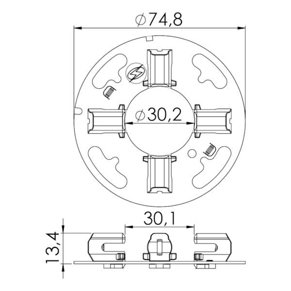 Porta Escova Partida Duster Logan Sandero Idea UF-1227/4 - 663b918f-177e-449c-a49c-9f5192f1b9fe