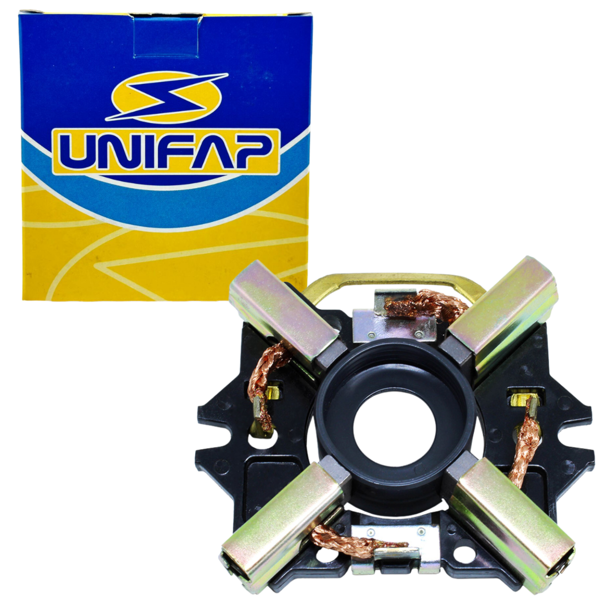 Porta Escova Partida Hillux 2.5 Diesel Corolla UF-1242/4