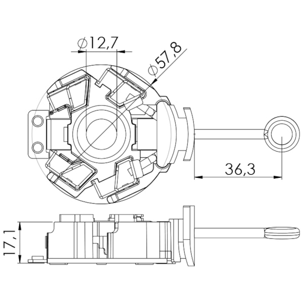 Porta Escova Partida Hillux 2.5 Diesel Corolla UF-1242/4 - e9386ac5-f9b5-4acc-9ca0-be8eaff1d760