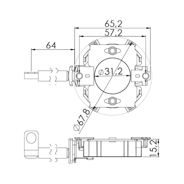 Porta Escova Partida Hyster Chrysler Dodge UF-1179/4 - f7058619-0911-4774-8a8a-57ee081ca121