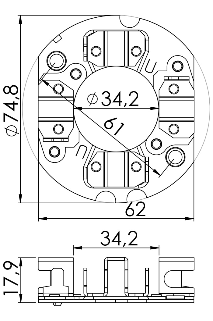 Porta Escova Partida Isuzu Massey Toyo | Galpão Auto Peças
